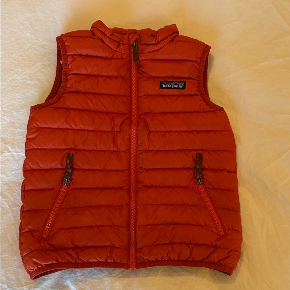 Patagonia Vibrant Red Quilted Vest